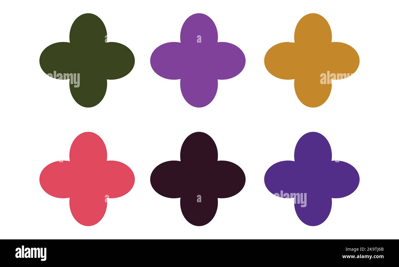 Icona fumetto chat nuvole di voce vettoriale. Collezione colore pastello doodle per parlare, dialogo, decorazione su sfondo bianco. Illustrazione Vettoriale