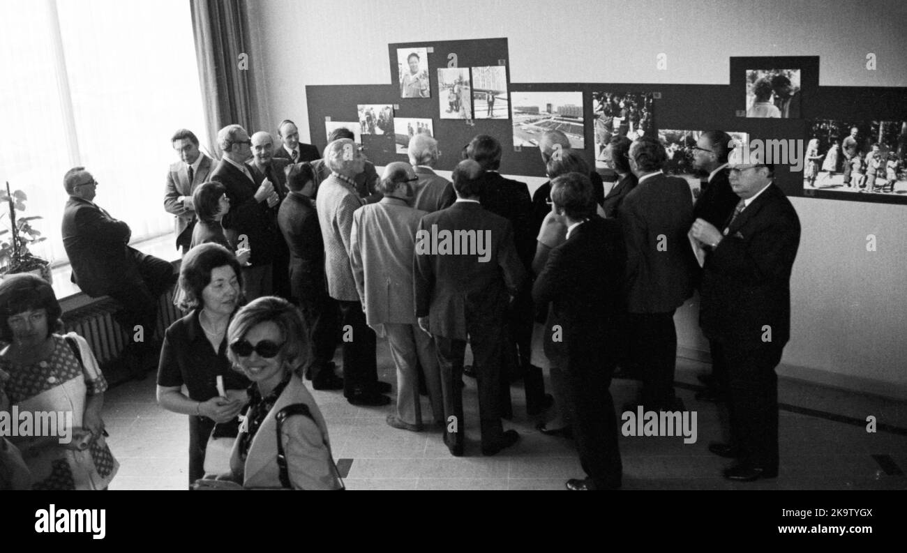 Con gli occhi di un Dortmounder, il fotografo della stampa Klaus Rose ha esposto le sue foto di un viaggio in URSS in Siberia e Uzbekistan nel centro di Foto Stock