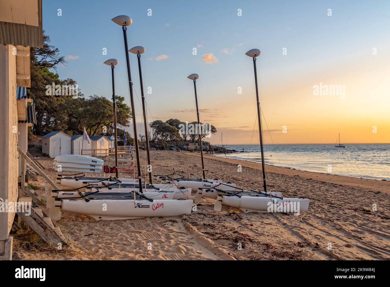 Francia île de Noirmoutier Foto Stock