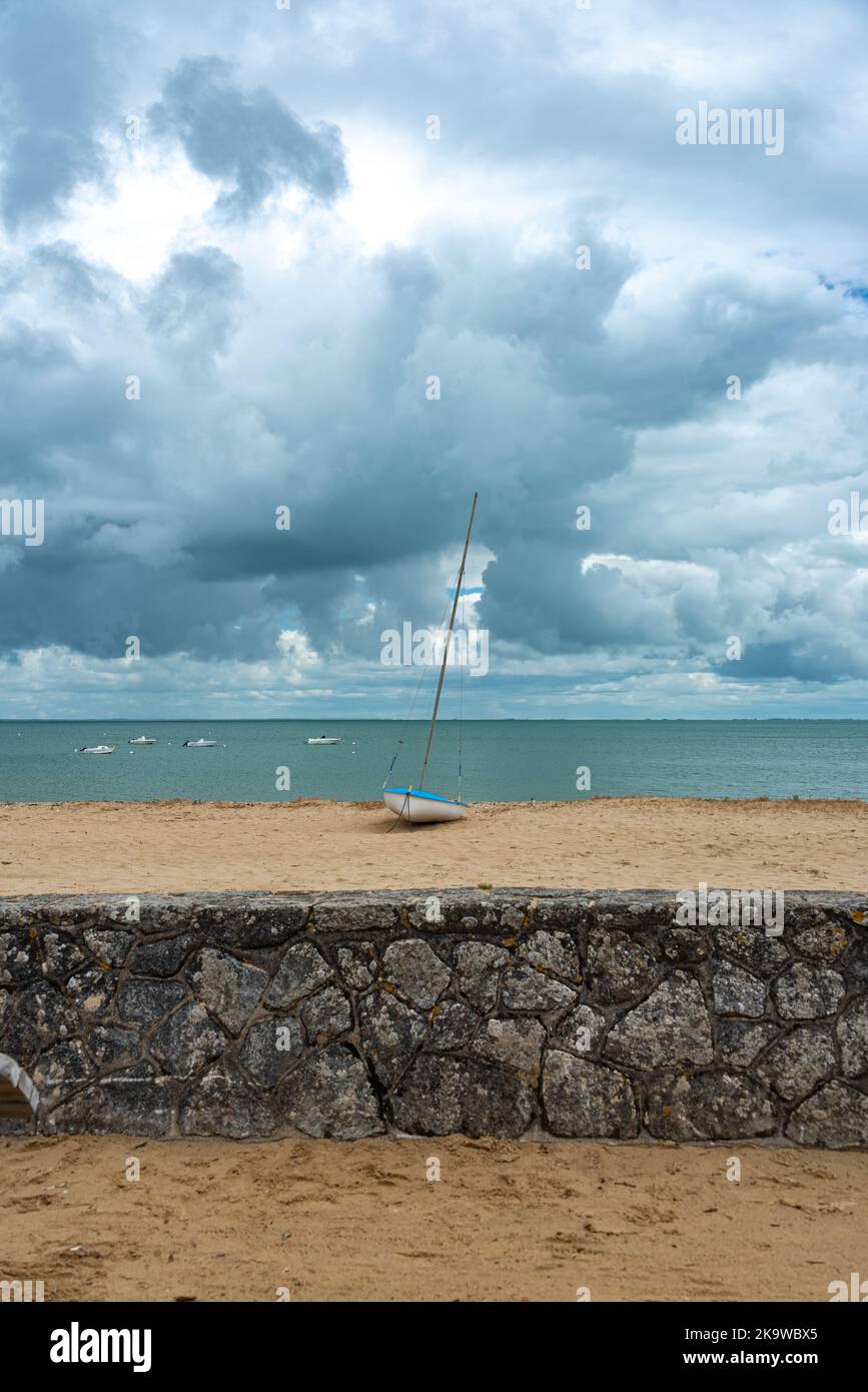 Francia île de Noirmoutier Foto Stock