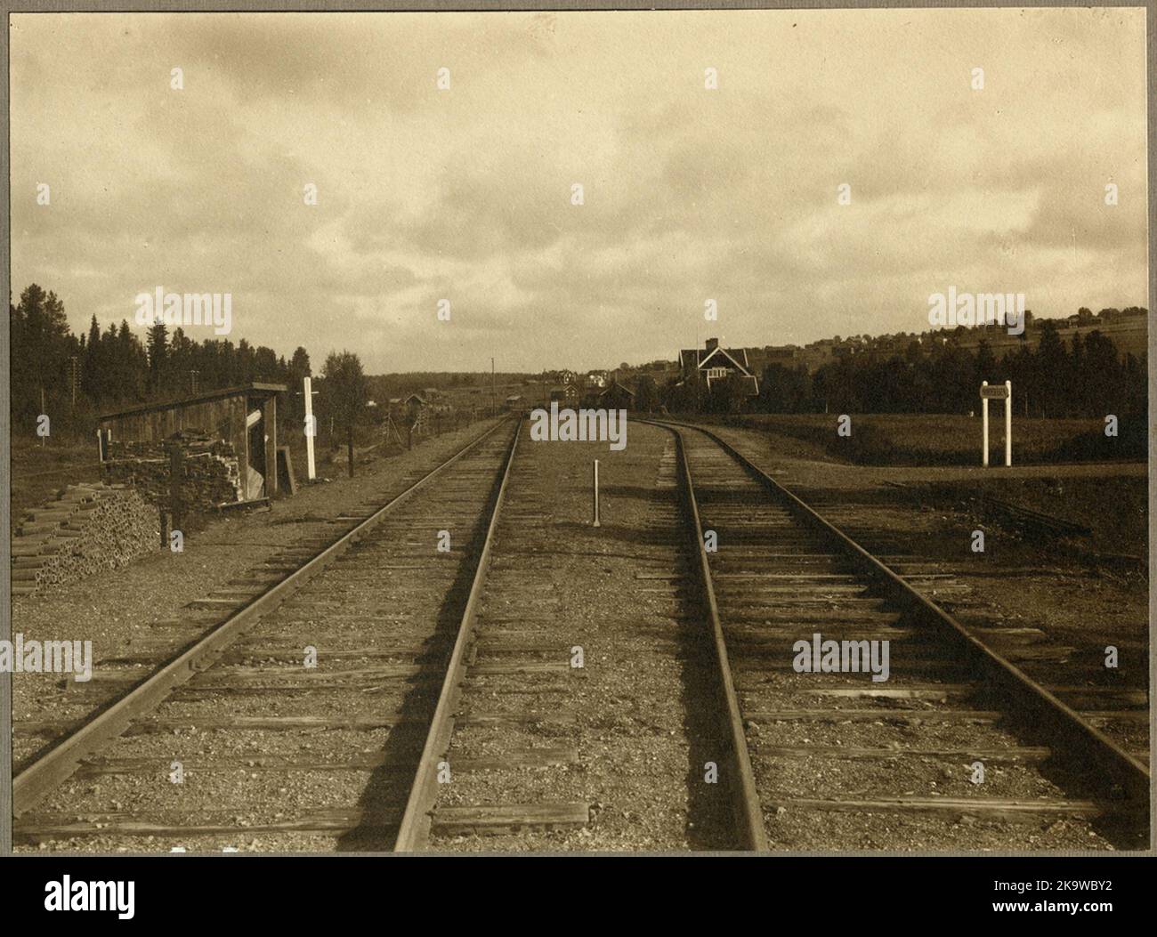 La fermata Foto Stock