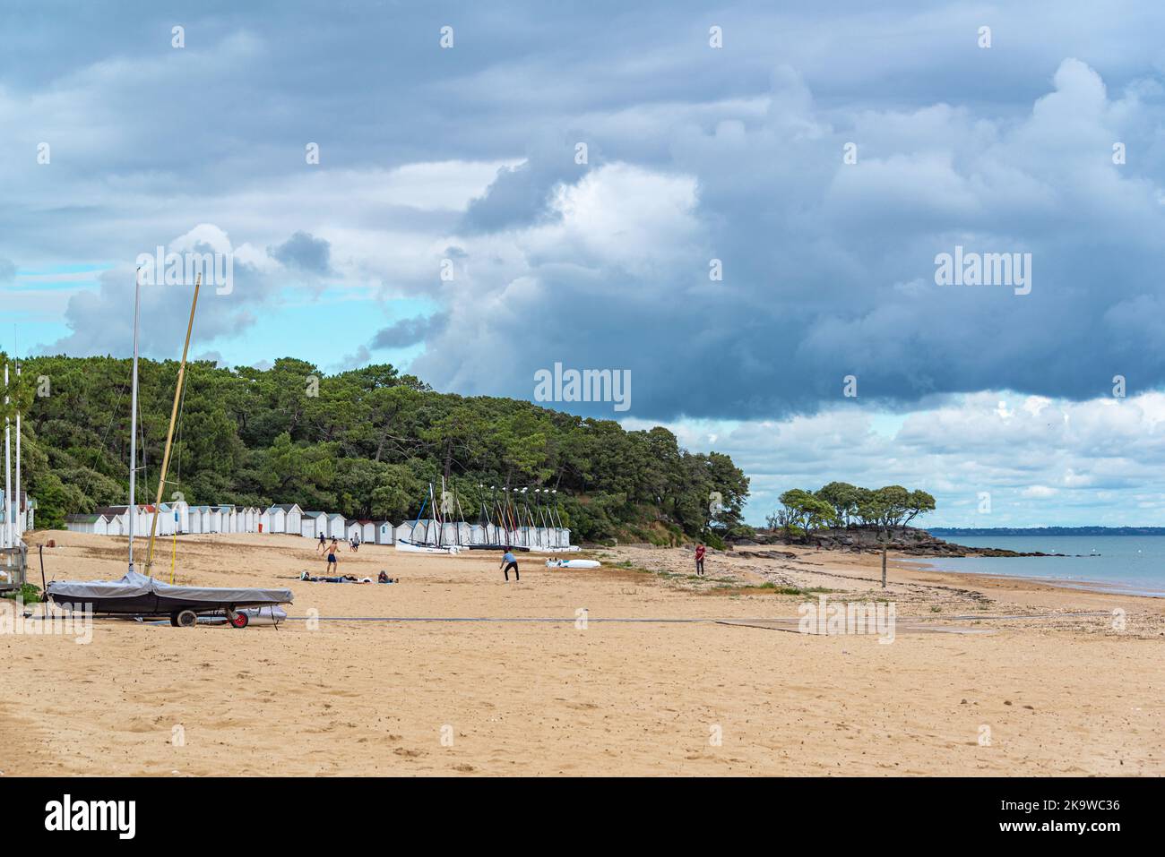 Francia île de Noirmoutier Foto Stock