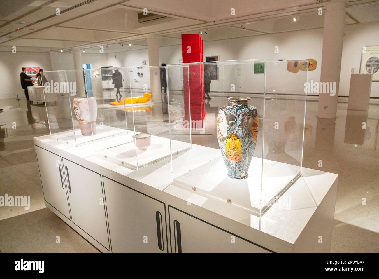 Grayson Perry cresce da ragazzo 2000 in mostra alla Gallery of Modern Art (Goma) 111 Queen St, Royal Exchange Square, Glasgow, Scozia. Foto Stock