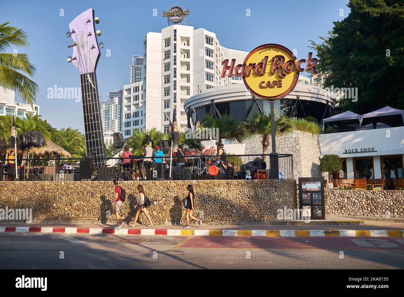 Hard Rock Cafe Pattaya Thailandia Foto Stock
