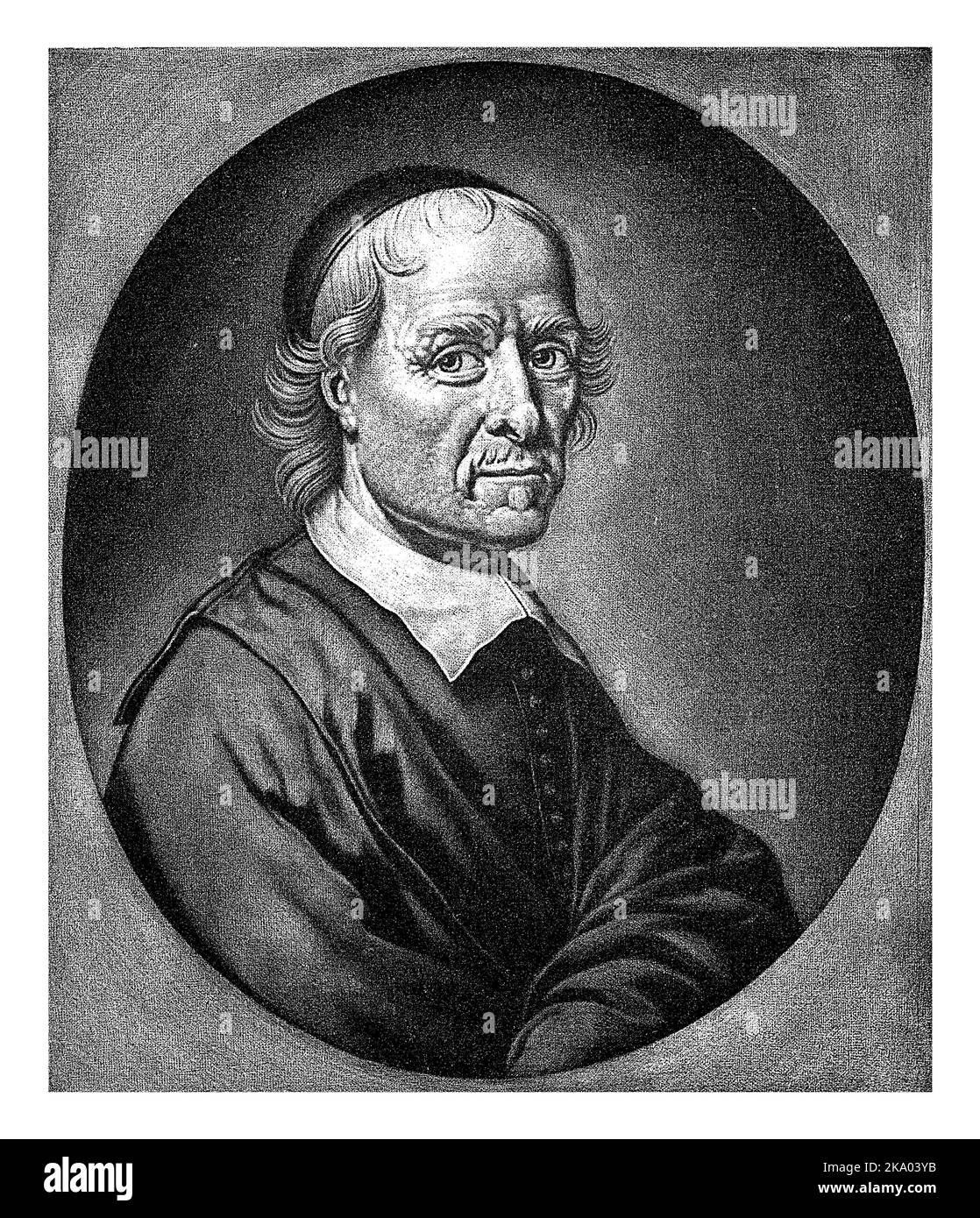 Galen Abrahamsz. De Haan, ministro e medico mennonita ad Amsterdam. Foto Stock