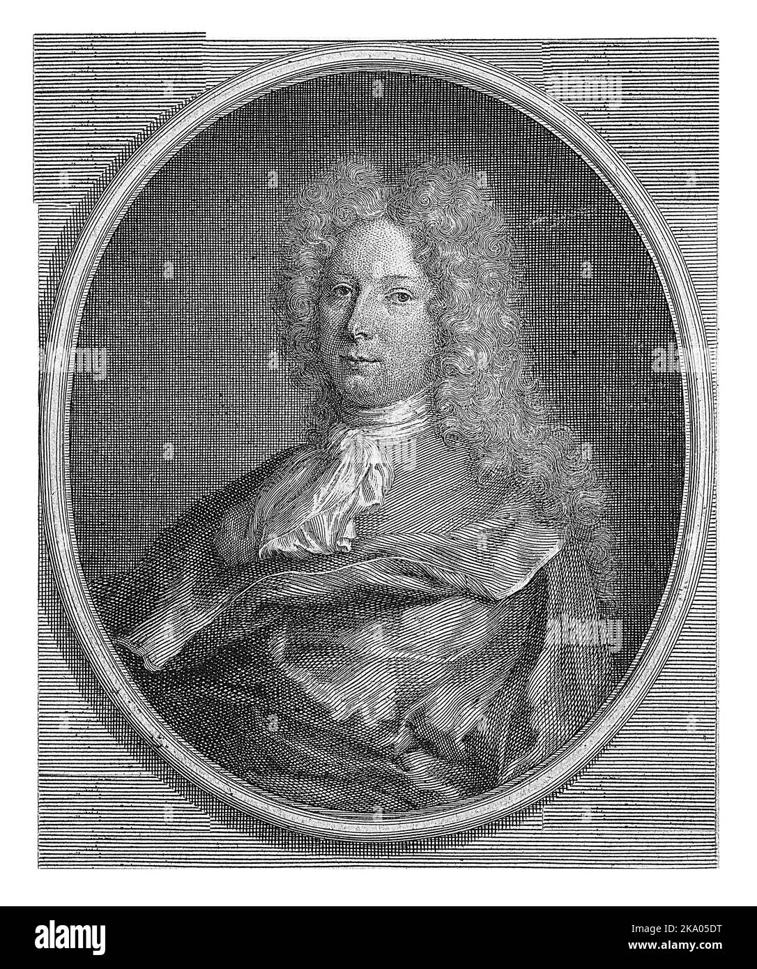 Ritratto del poeta Cornelis Sweerts. Foto Stock