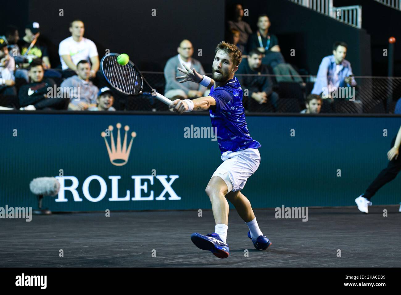 Parigi, Francia. 30th Ott 2022. Corentin Moutet di Francia durante il Rolex Paris Masters, ATP Masters 1000 torneo di tennis, il 30 ottobre 2022 presso l'Accor Arena di Parigi, Francia. Foto di Victor Joly/ABACAPRESS.COM Credit: Victor Joly/Alamy Live News Foto Stock