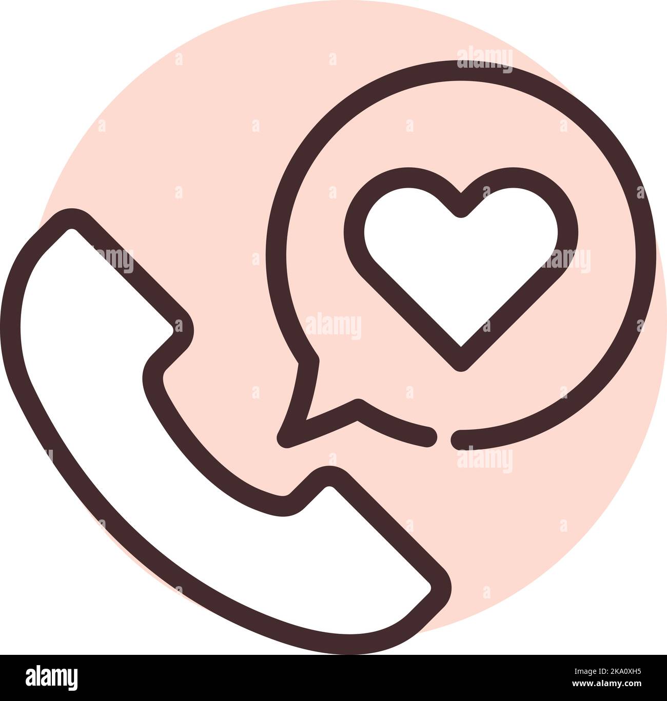 Supporto benefico, illustrazione o icona, vettore su sfondo bianco. Illustrazione Vettoriale