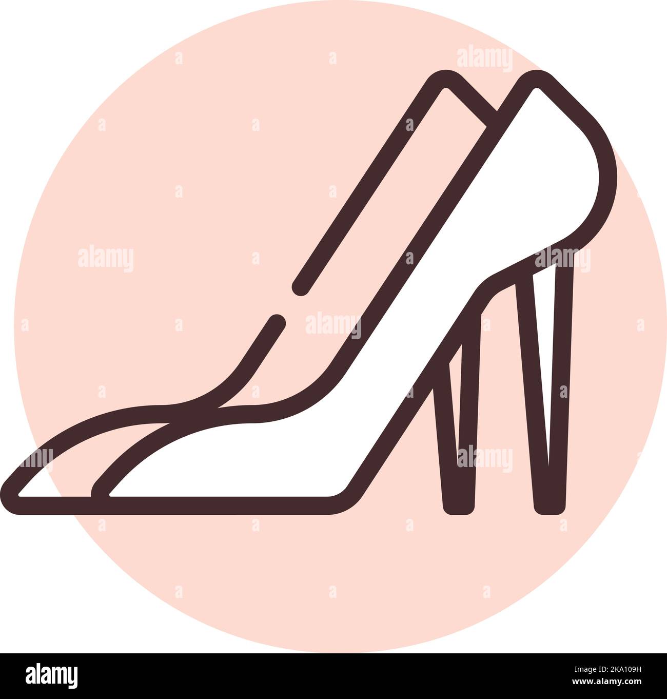 Scarpe per eventi, illustrazioni o icone, vettore su sfondo bianco. Illustrazione Vettoriale