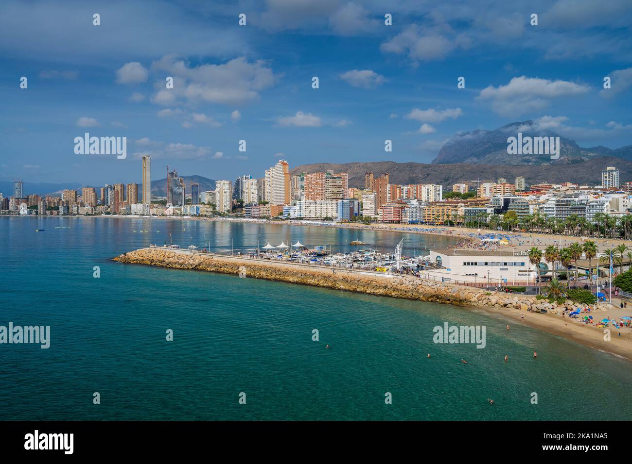 Benidorm, Costa Blanca, Comunità Valenciana, Spagna Foto Stock