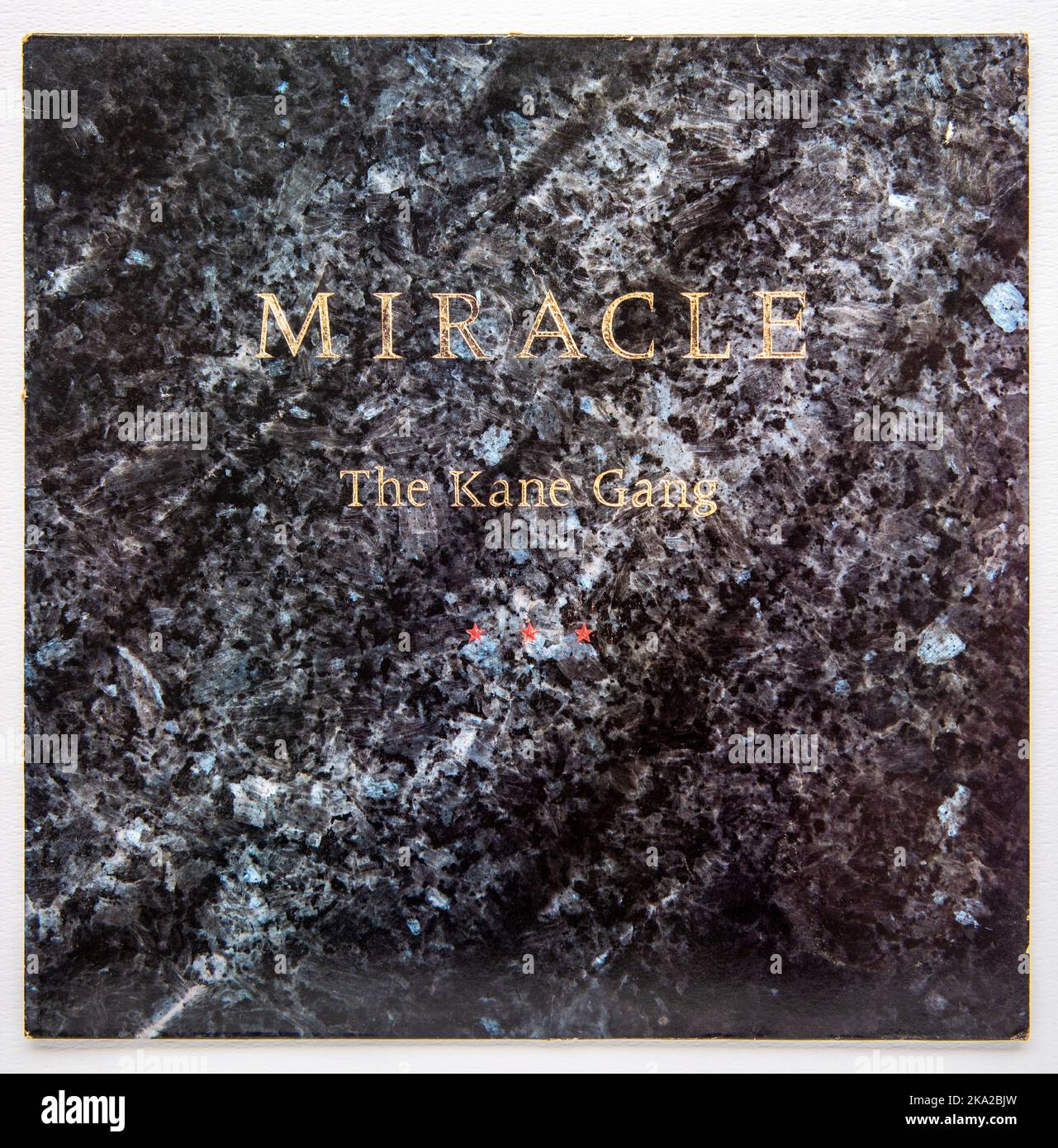 Copertina LP di Miracle, il secondo album in studio dei Kane Gang, pubblicato nel 1987 Foto Stock