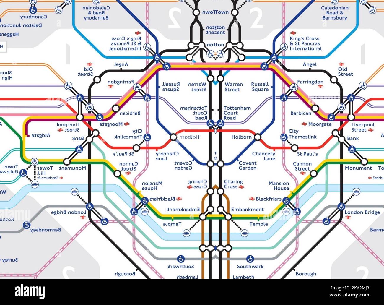 Mappa Della Metropolitana Di Londra Immagini E Fotografie Stock Ad Alta