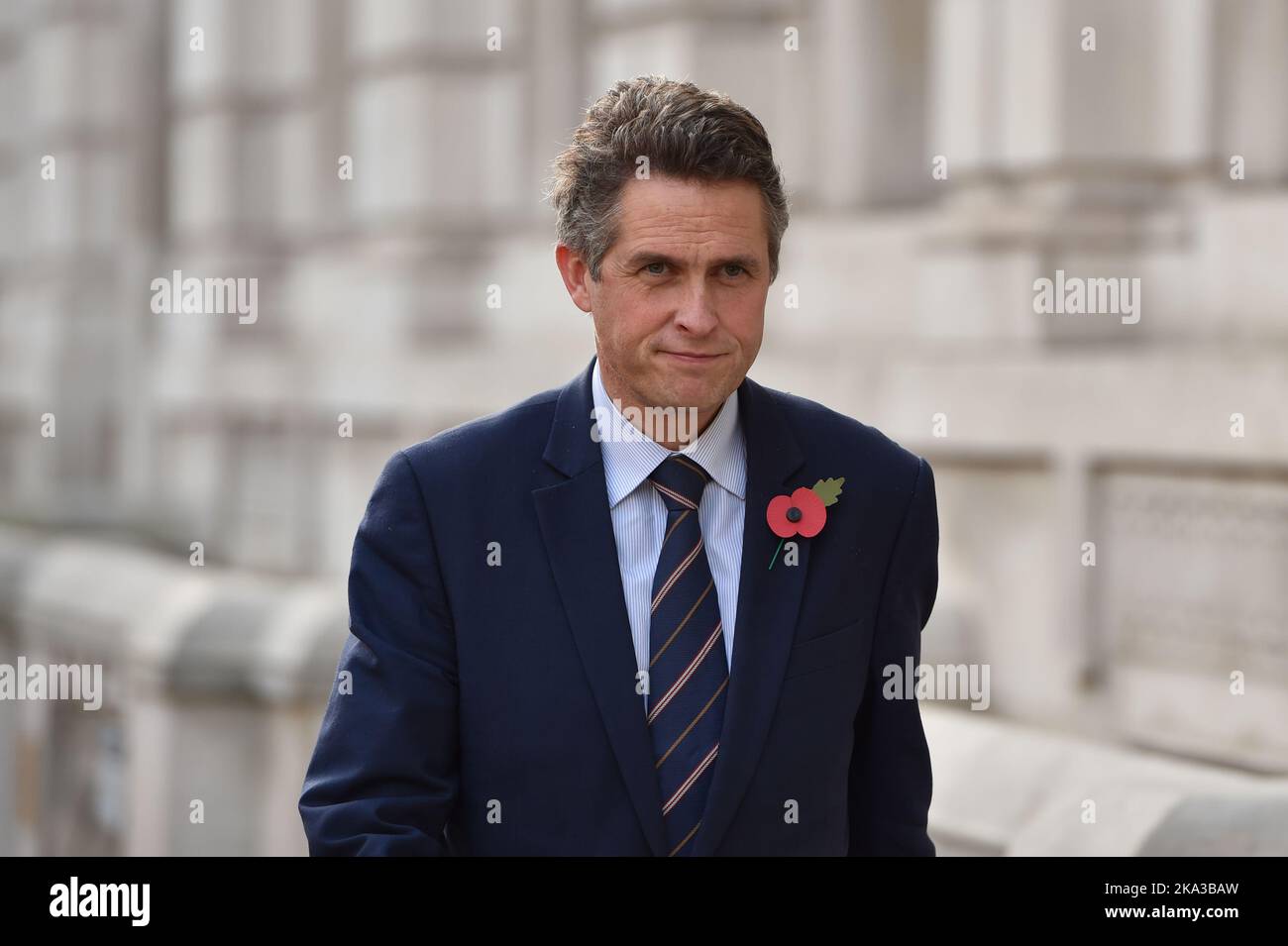 Londra, Regno Unito, 31st ottobre 2022. Gabinetto del Ministro Gavin Wiliamson visto fuori Gabinetto di Westminster. Credit: Thomas Krych/Alamy Live News Foto Stock