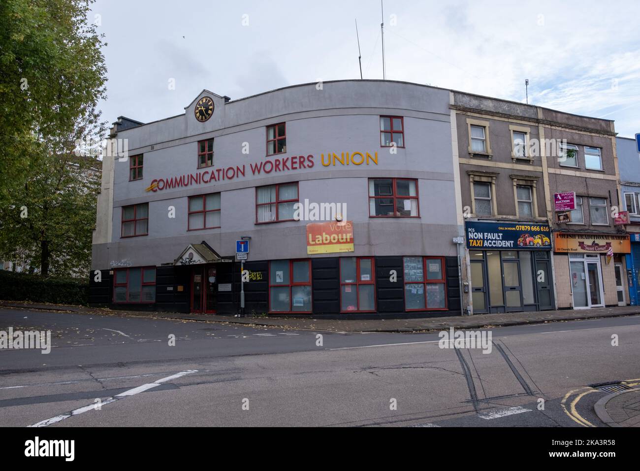 Communication Workers Union, Bristol, Regno Unito Foto Stock