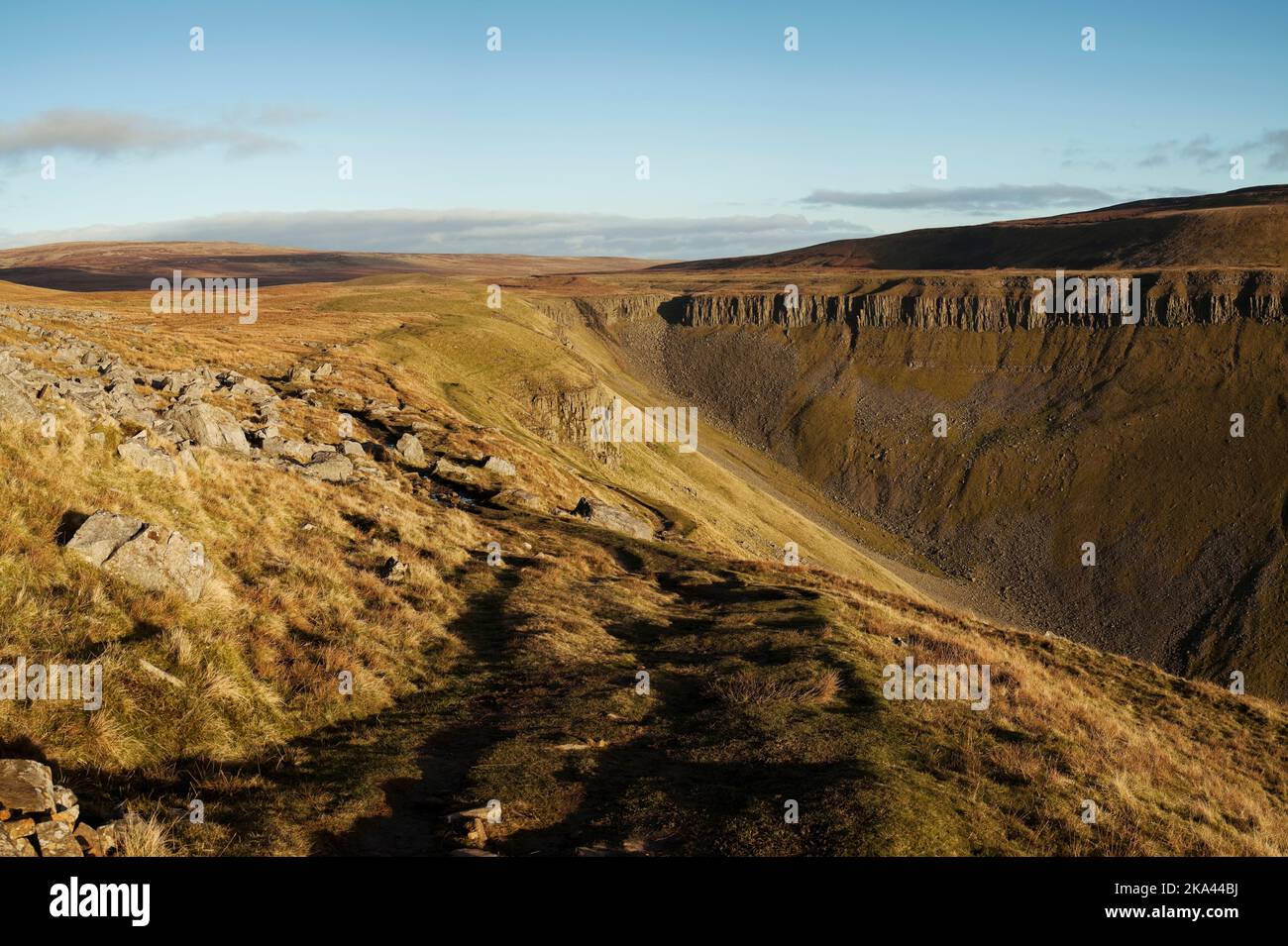 Tazza alta da Nick del The Pennine Way via, Cumbria, Regno Unito Foto Stock