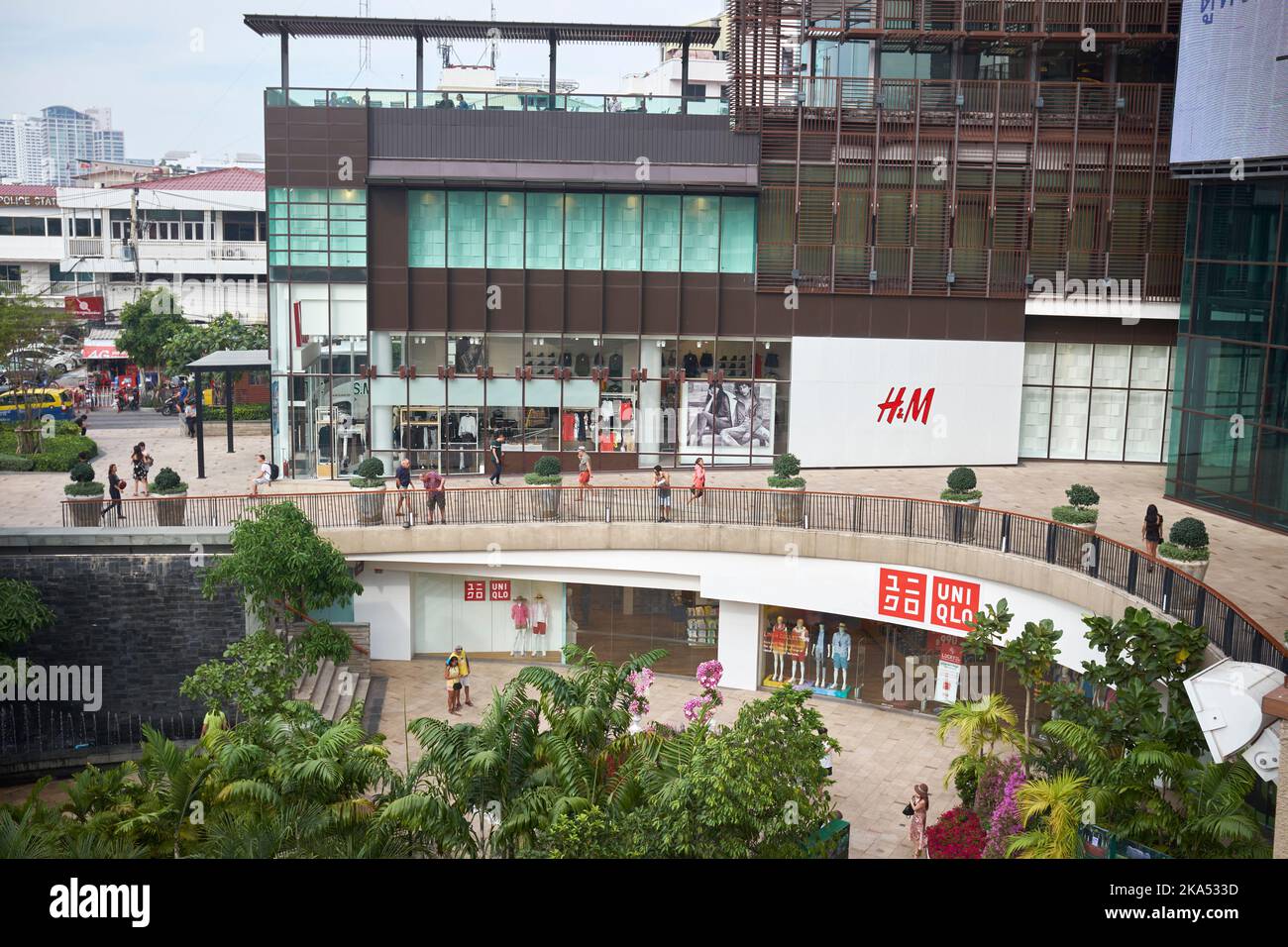 Centro commerciale Central Pattaya Pattaya Thailandia Foto Stock