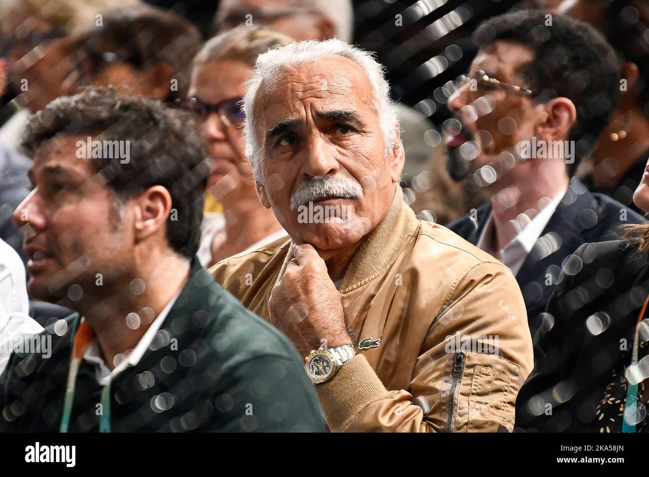 Parigi, Francia. 31 ottobre 2022, Mansour Bahrami durante il Rolex Paris Masters, torneo ATP Masters 1000, il 31 ottobre 2022 presso l'Accor Arena di Parigi, Francia. Foto di Victor Joly/ABACAPRESS.COM Foto Stock