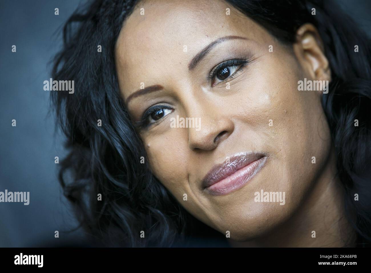 COPENAGHEN, DANIMARCA 20140914. Cecilia Braekhus (32) è stata superiore contro la campionessa IBF Ivana Habazin e ha vinto come prima boxer femminile la sua quarta cintura da campionato del mondo sabato sera. 'First Lady' di Bergen ha dimostrato ancora una volta di essere la migliore pugile femminile. Foto: Heiko Junge/ Foto Stock