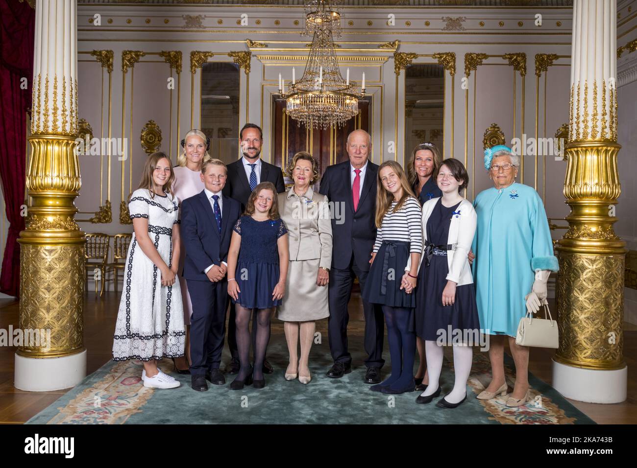 Il principe ereditario haakon e la principessa martha louise ntb foto immagini e fotografie