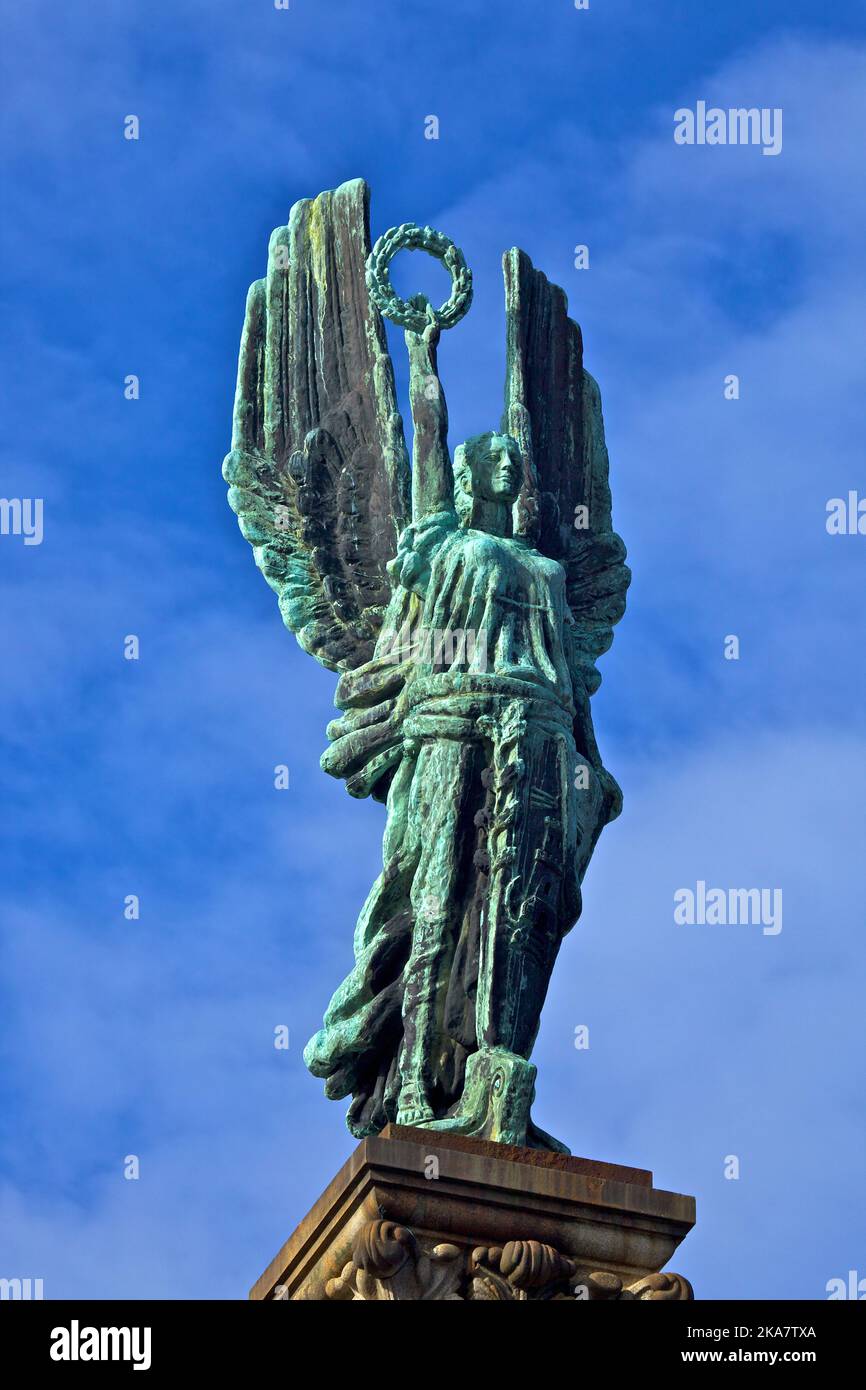 Monumento agli spagnoli nella spedizione africana, Ferrol, Spagna Foto Stock