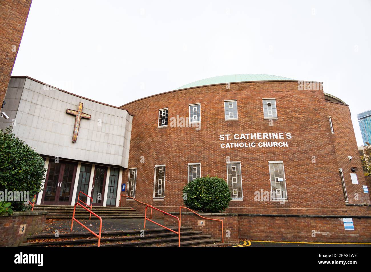 Chiesa cattolica romana di Santa Caterina, Birmingham, Warwickshire, West Midlands Foto Stock