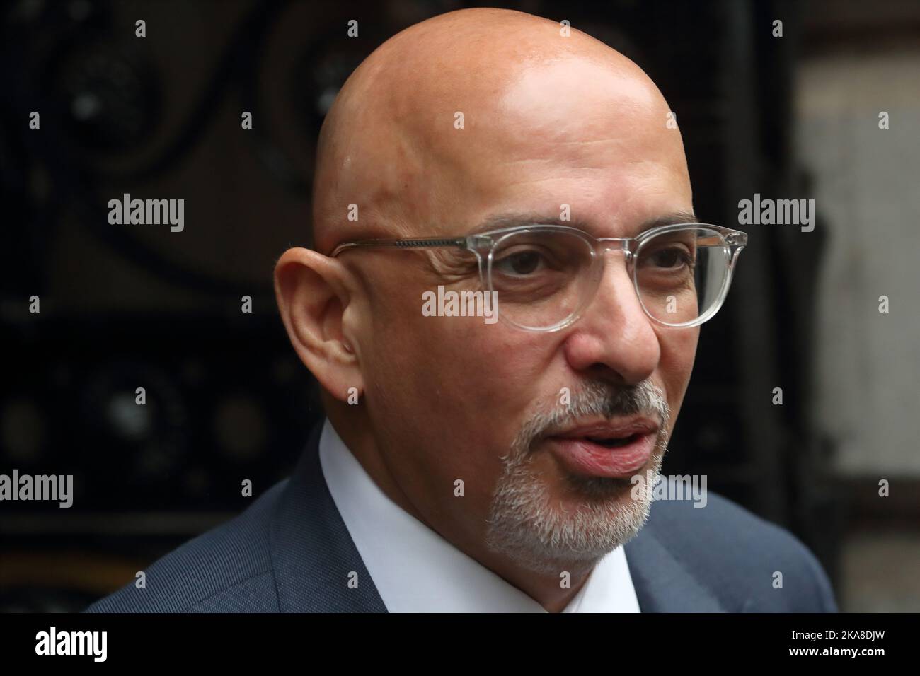 Londra, Regno Unito. 1st Nov 2022. Il Ministro senza portafoglio Nadhim Zahawi arriva a Downing Street n. 10 per la riunione settimanale del Gabinetto. Credit: Uwe Deffner/Alamy Live News Foto Stock