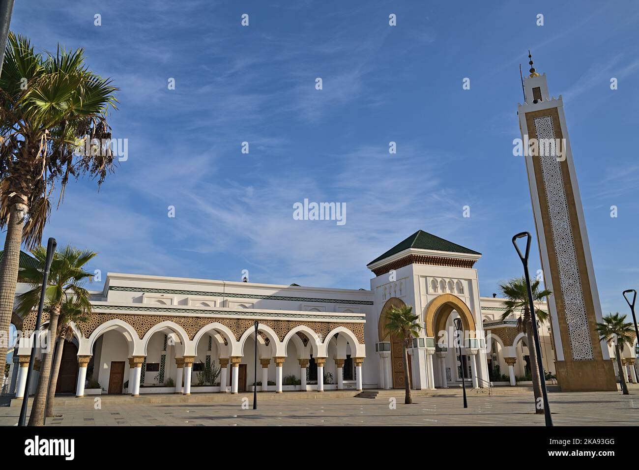 Masjid Lalla moschea Abosh a Tanger in Marocco Foto Stock