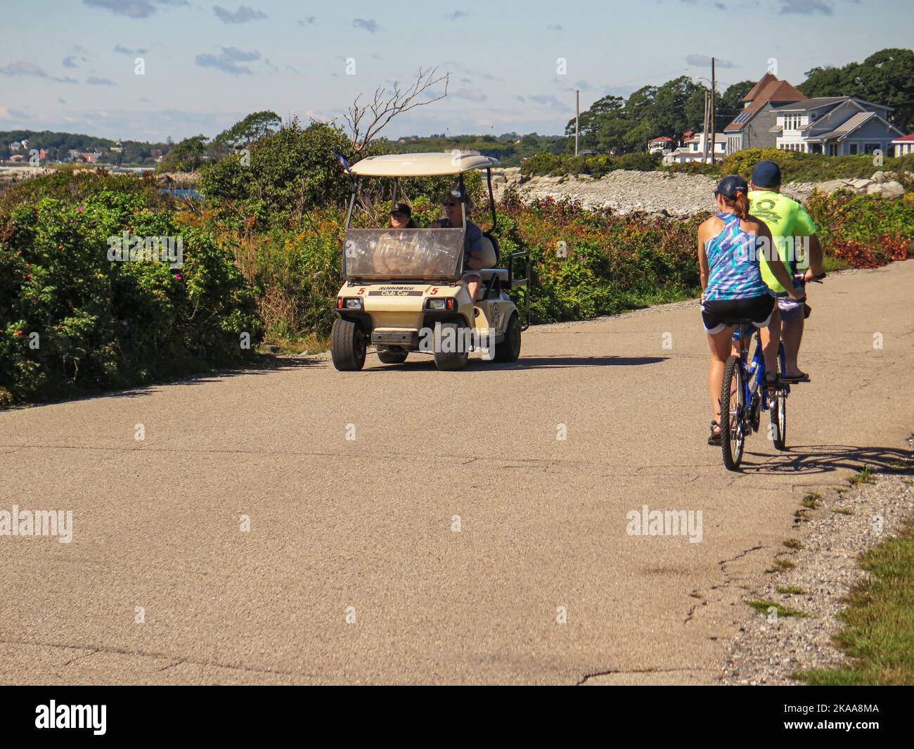 USA, Maine Portland, Peaks Island, traghetto, Foto Stock