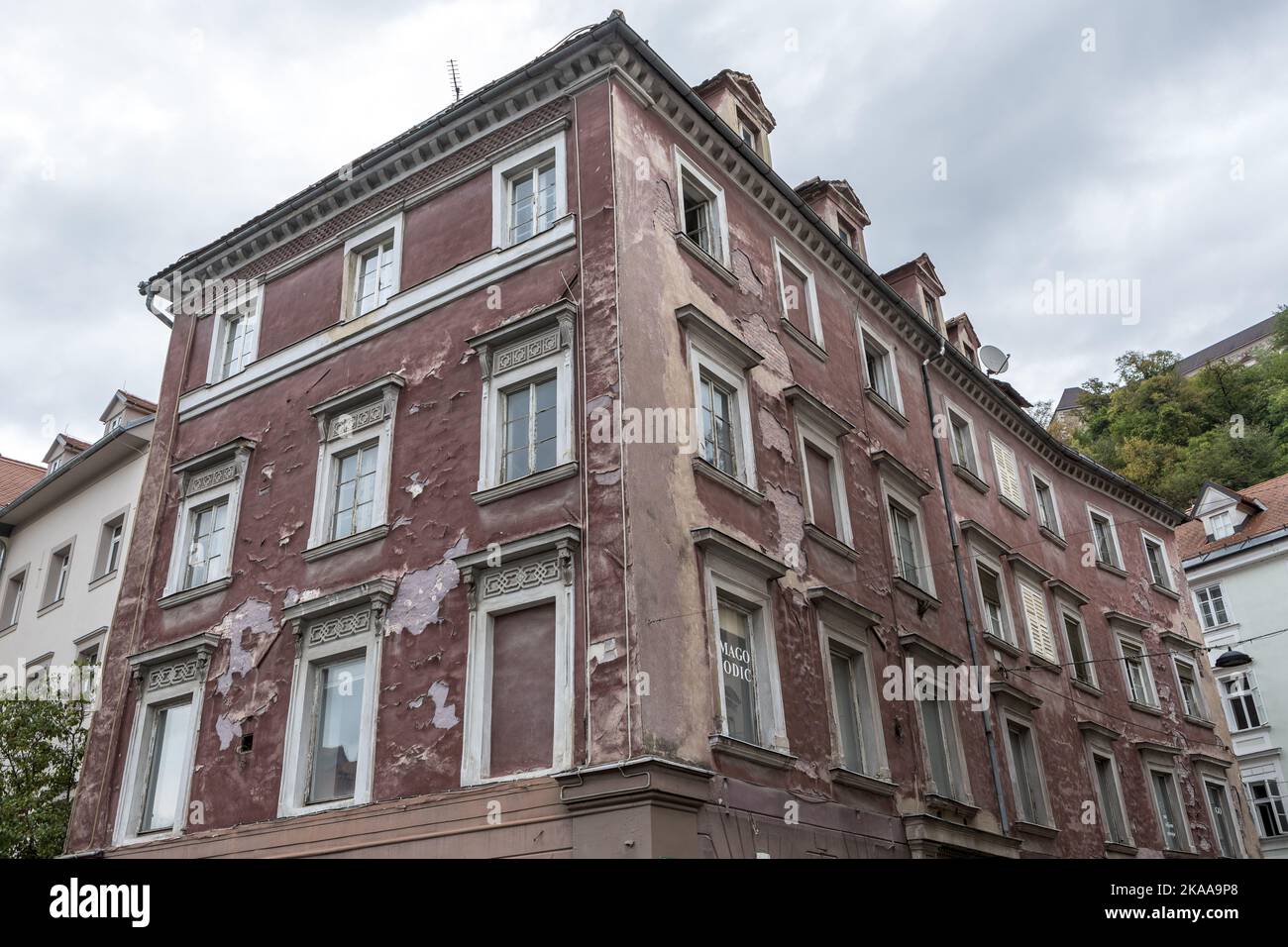Fine Ljubljana Appartamenti, Pod trano & Cankarjevo nabrezje, Ljubljana, Slovenia Foto Stock