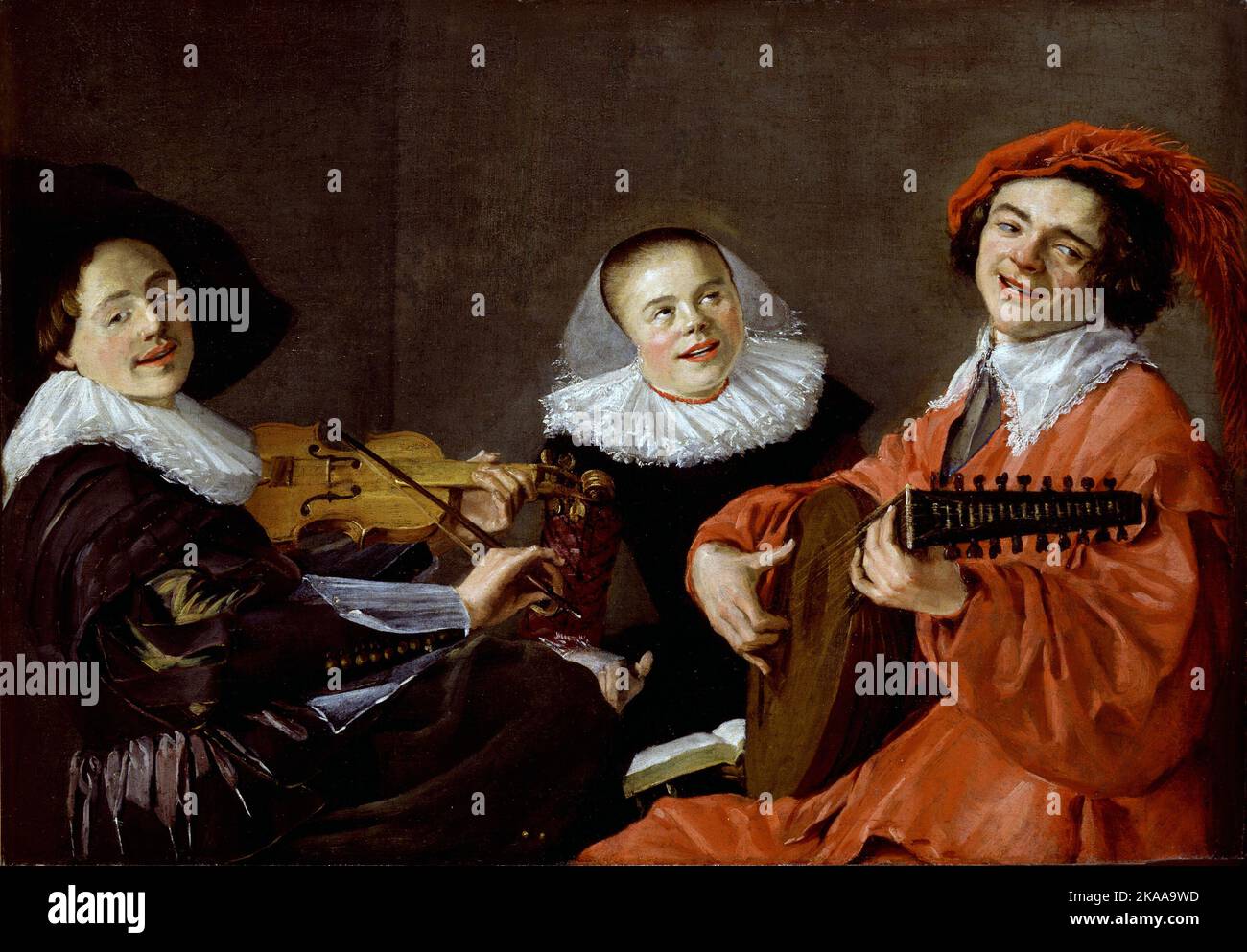 Concerto (1631-33) Pittura di Judith Leyster Foto Stock