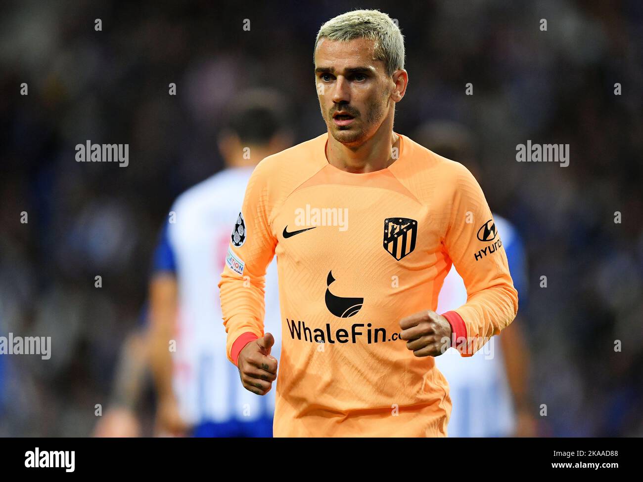 Estadio Dragao, Porto, Portogallo: 1st novembre 2022: Antoine Griezmann di Atl&#xe9;tico de Madrid, durante la partita dei Champions Leage, FC Porto contro Atletico Madrid: UEFA Champions League 2022 Foto Stock