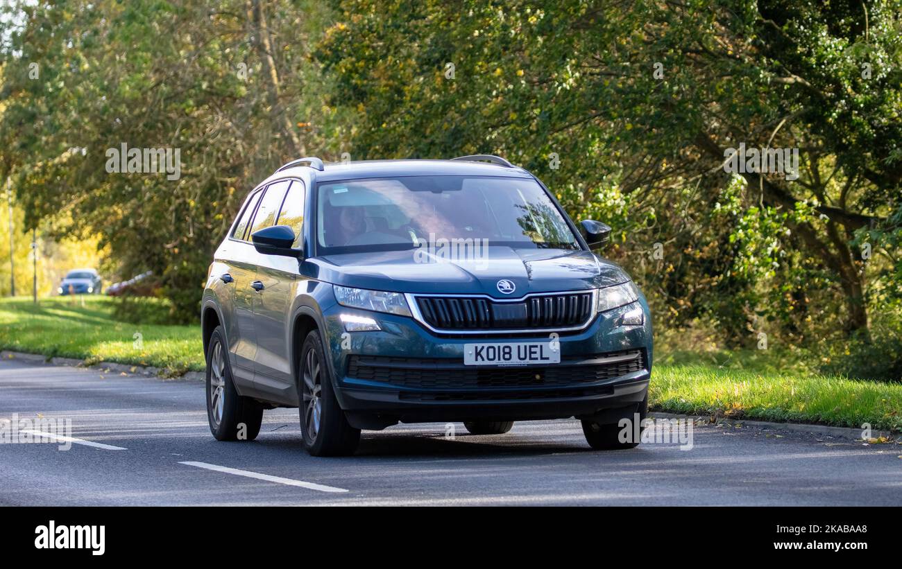 2018 Skoda Kodiaq auto diesel Foto Stock