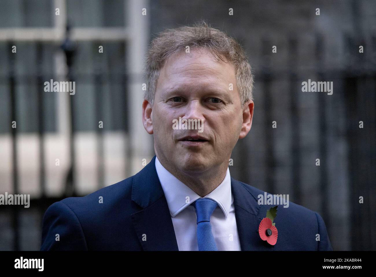 FOTO:JEFF GILBERT 01st novembre 2022 Grant Shapps a Downing Street per Cabinet Meeting. Foto Stock