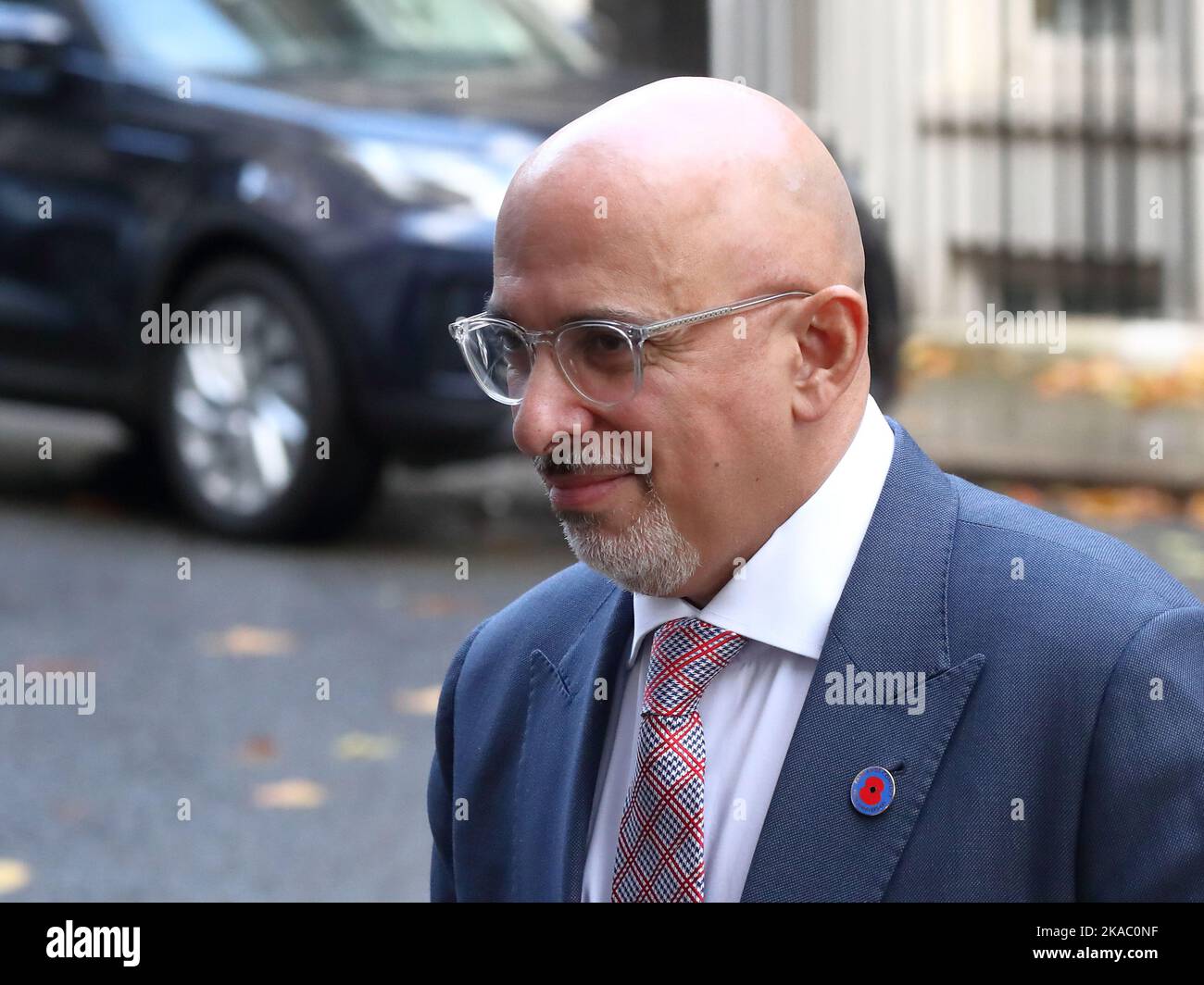 Londra, Regno Unito, 1st novembre 2022. Il Ministro senza portafoglio Nadhim Zahawi lascia Downing Street n. 10 dopo la riunione settimanale del Gabinetto. Foto Stock