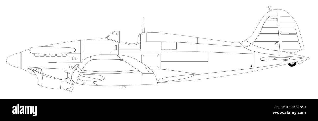 Heinkel He 112 V1 Foto Stock