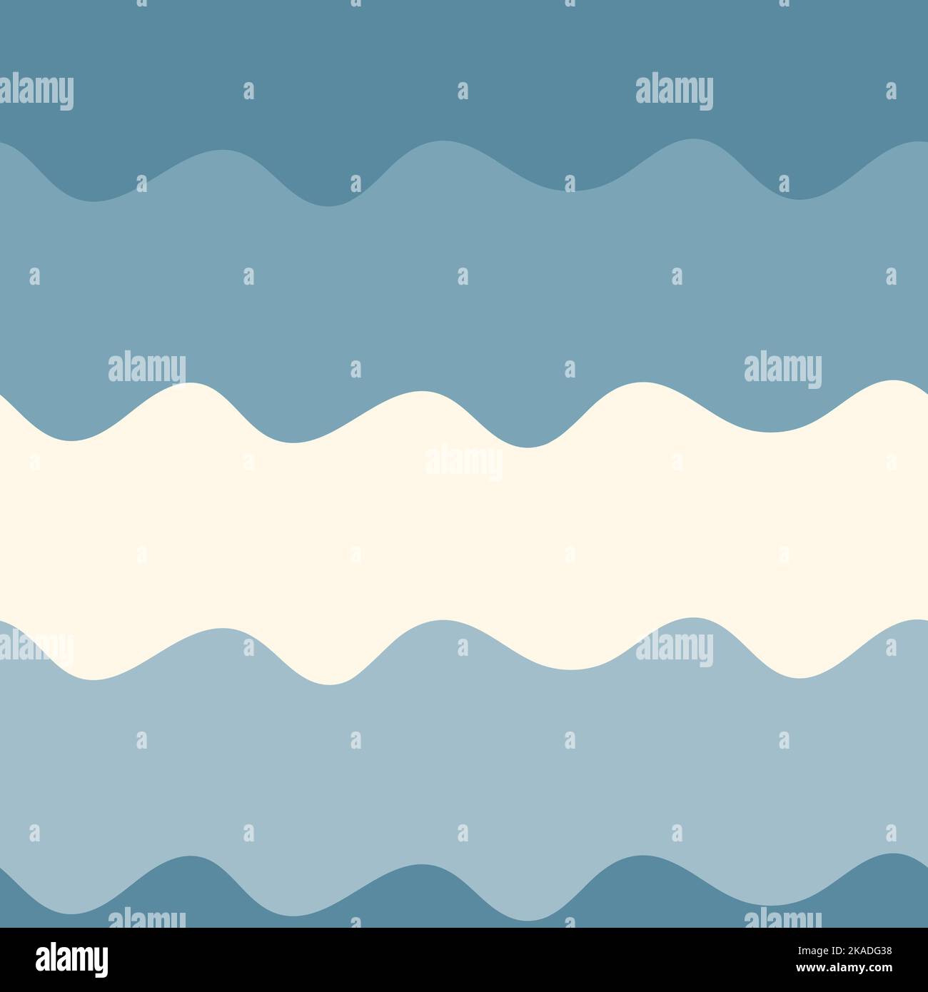 Seamless pattern.background marino con waves.Texture del mare, fiume o acqua. Texture ripetuta. Stampa per copertina del libro, cartolina.disegno di superficie Illustrazione Vettoriale