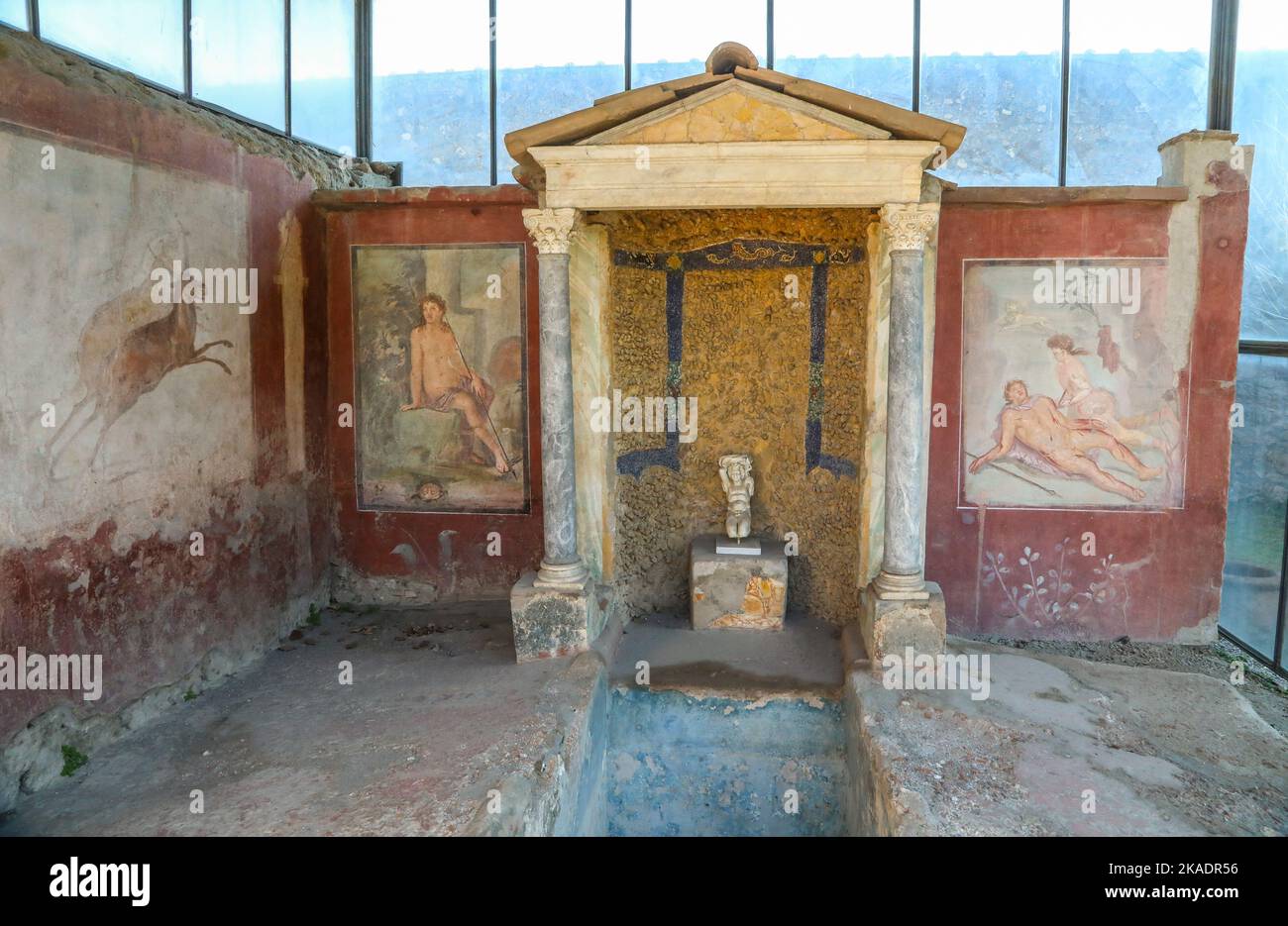 POMPEI ITALIA Foto Stock