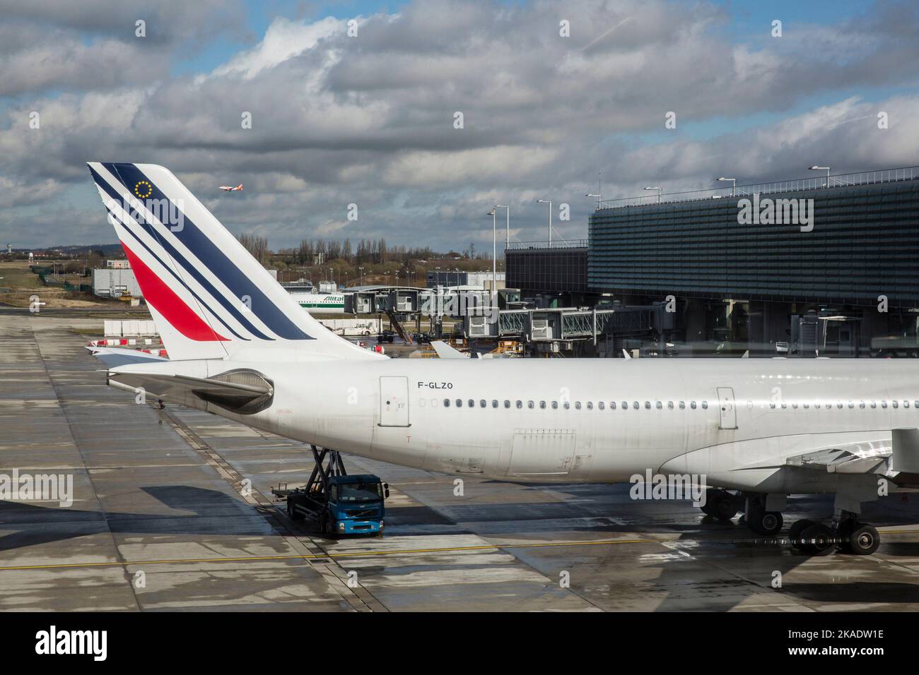 AEROPORTO ROISSY CHARLES DE GAULLE AEREO FRANCIA Foto Stock