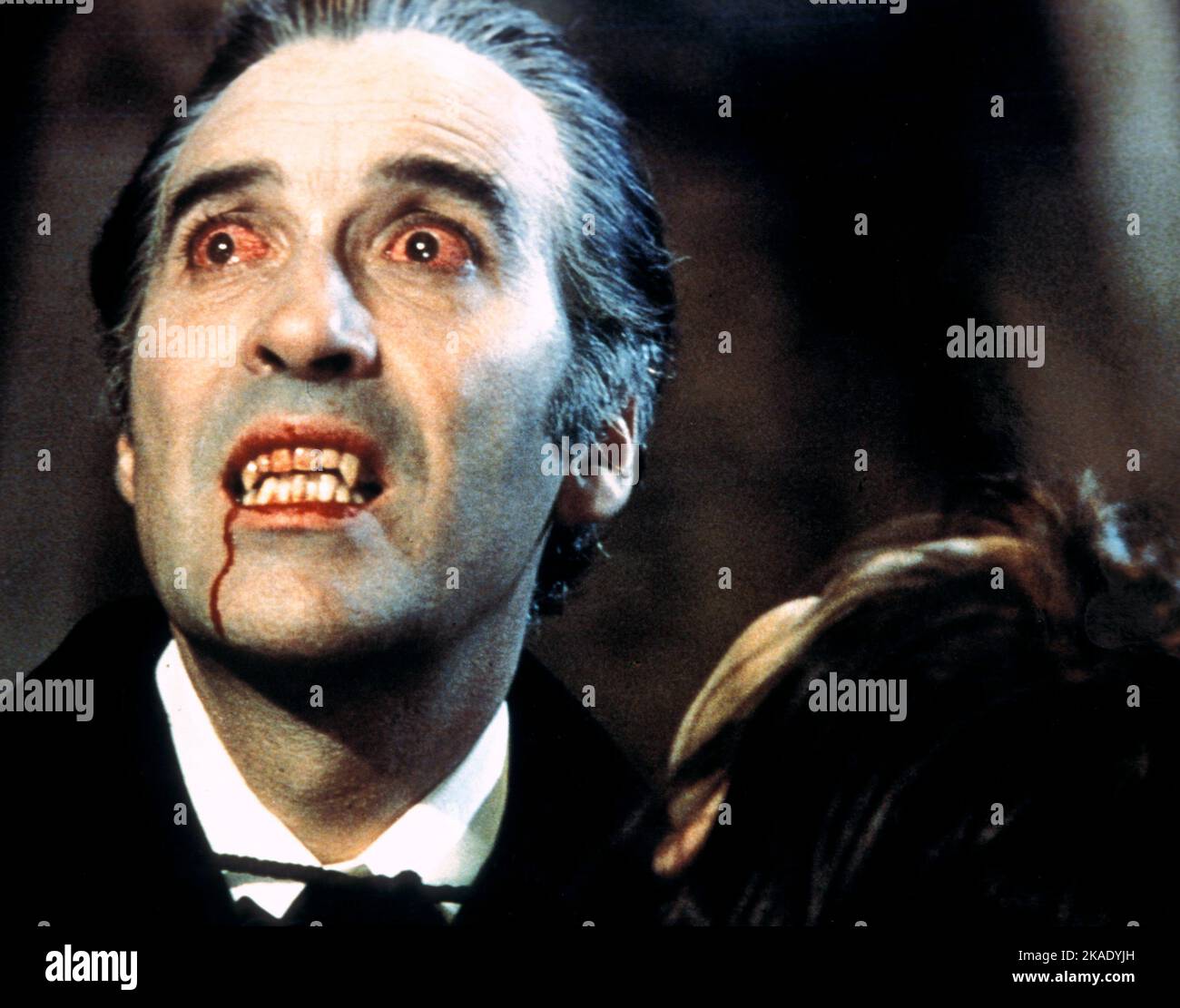 Dracula Christopher Lee Foto Stock