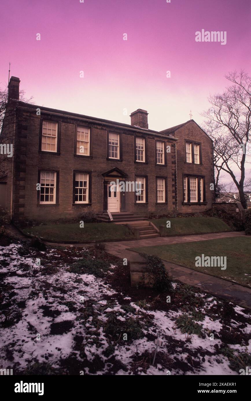 Regno Unito. Inghilterra. Yorkshire. Haworth. Ex casa delle sorelle Bronte. Foto Stock