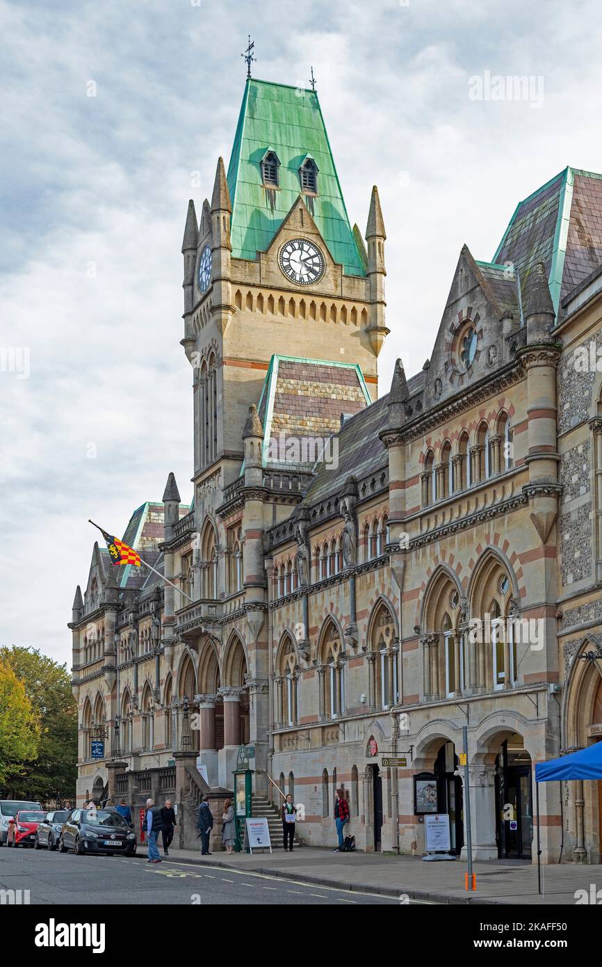 The Guildhall, Winchester, Hampshire, Inghilterra, Gran Bretagna Foto Stock