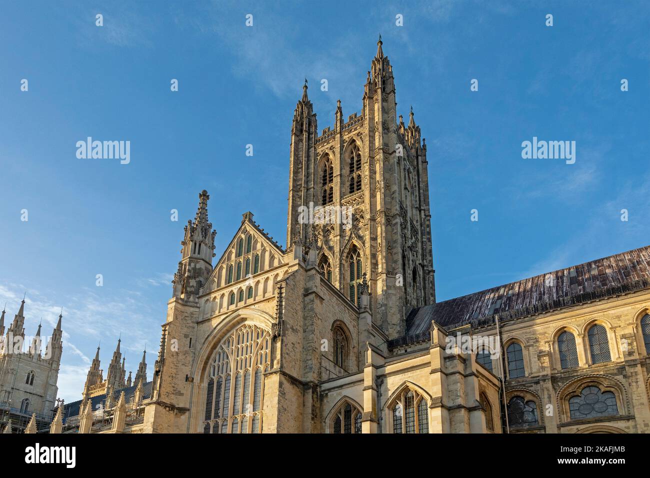 Cattedrale, Canterbury, Kent, Inghilterra, Gran Bretagna Foto Stock