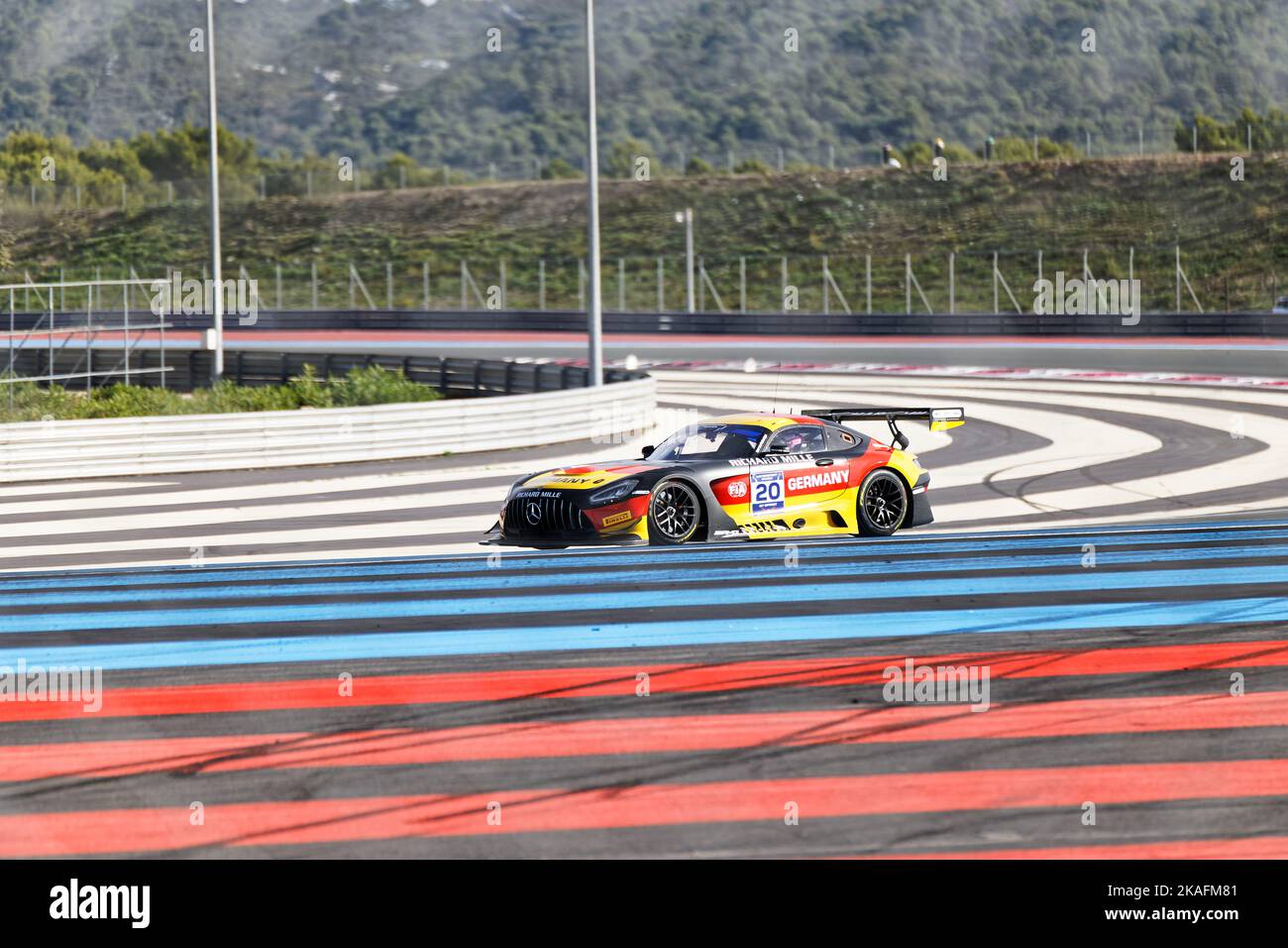 GT SPRINT FIA Motorsports Games Paul Ricard, le Castellet, FRANCIA, 30/10/2022 Florent 'MrCrash' B. Foto Stock