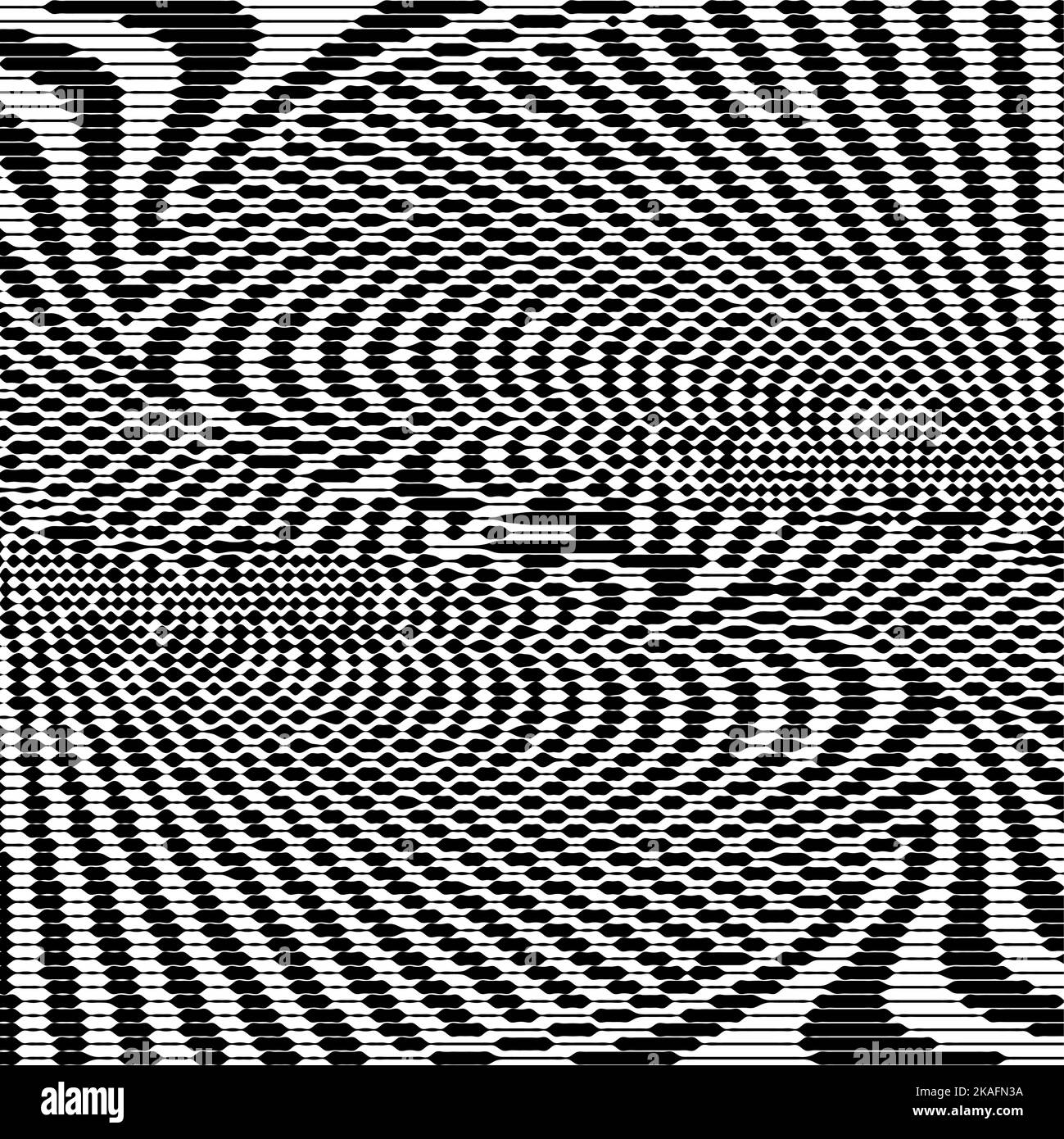 Astratto sfondo bianco e nero punteggiato. Motivo con mezzitoni in difficoltà. Struttura grunge di piccoli punti rotondi e particelle. Sovrimpressione scura. Invecchiato Illustrazione Vettoriale