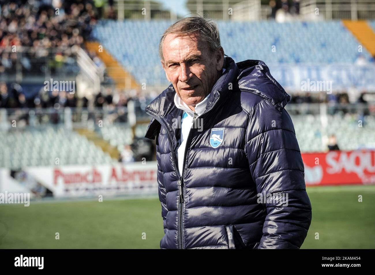 Zeman Zdenek (Pescara) durante la Serie Italiana Una partita di calcio Pescara vs Udinese il 15 marzo 2017, a Pescara, Italia. (Foto di Adamo di Loreto/NurPhoto) *** Please use Credit from Credit Field *** Foto Stock