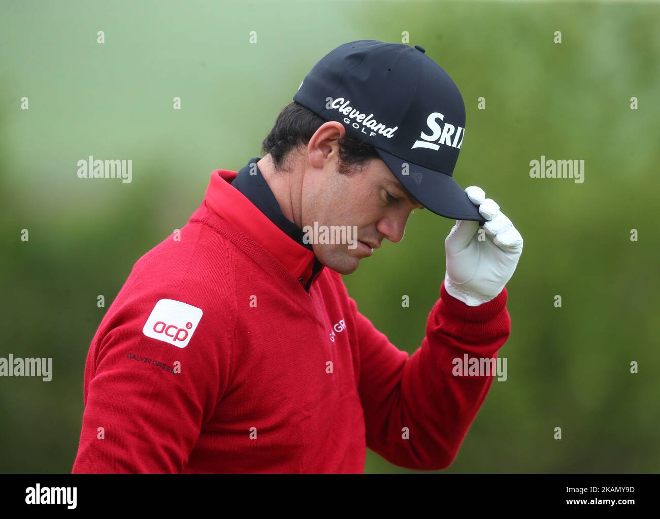 Ricardo Gouveia del Portogallo durante GolfSixes Group stages sessione 1at Centhurion Golf Club, St.Albans, Britain - 06 Maggio 2017 (Foto di Kieran Galvin/NurPhoto) *** Please use Credit from Credit Field *** Foto Stock