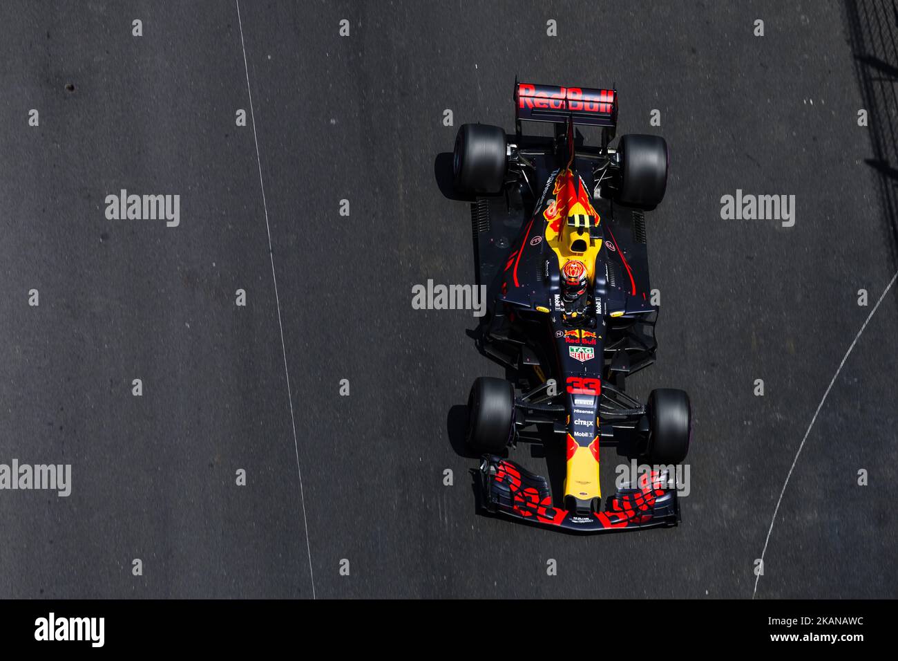 33 VERSTAPPEN Max dall'Olanda della Red Bull Tag Heuer RB13 durante il Gran Premio di Monaco del campionato FIA di Formula 1, a Monaco il 27th del 2017. (Foto di Xavier Bonilla/NurPhoto) *** Please use Credit from Credit Field *** Foto Stock