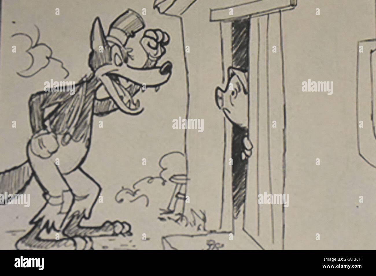 Per la prima volta in Messico è la mostra 'Mexico and Walt Disney: A Magical Encounter' che espone pezzi e opere uniche. La mostra si concentra sul periodo storico dal 1937 al 1966, esponendo la carriera di Walt Disney alla Cineteca Nacional il 23 ottobre 2017 a Città del Messico. (Foto di Carlos Tischler/NurPhoto) Foto Stock