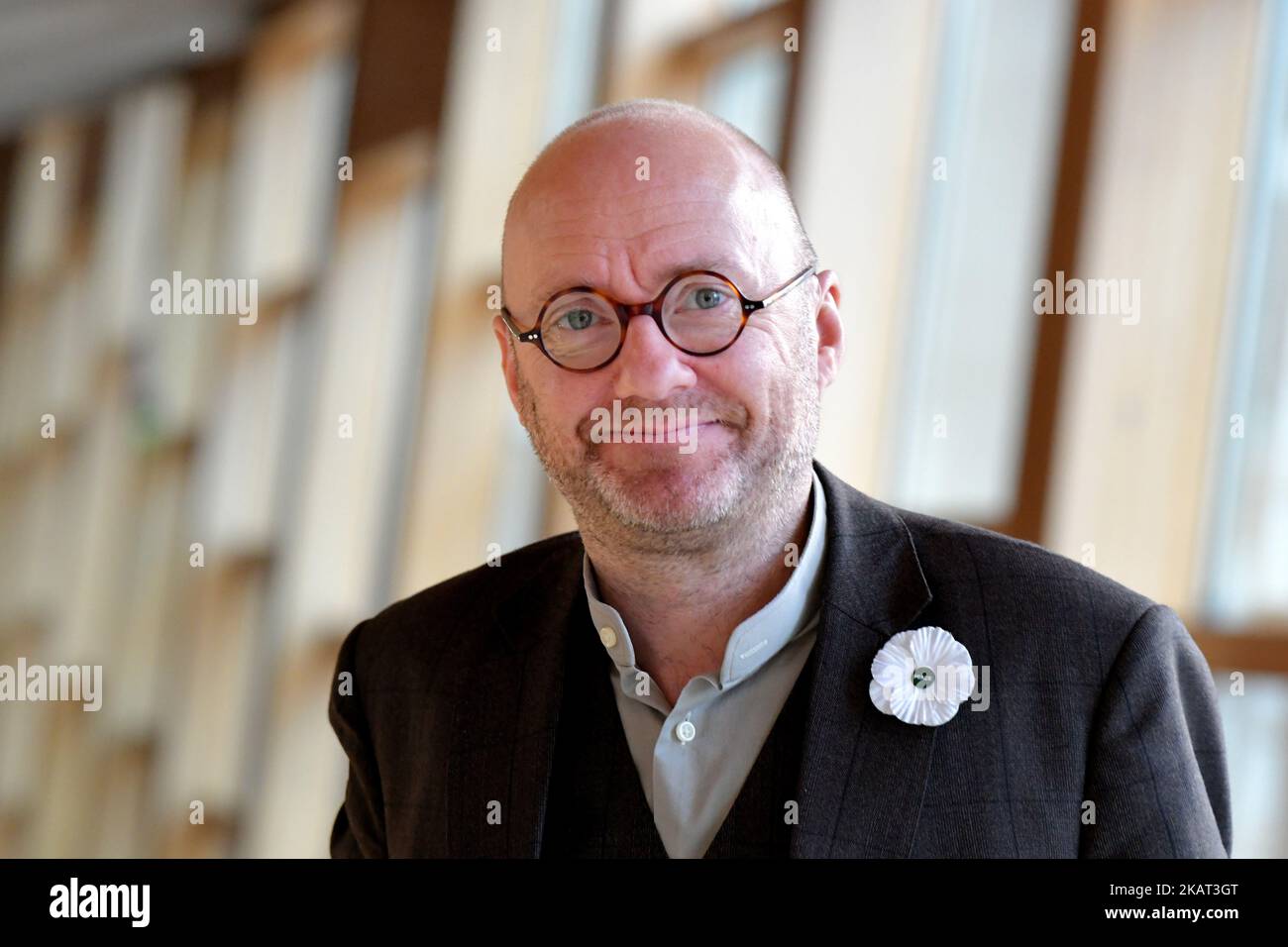 Edimburgo Scozia, Regno Unito 03 novembre 2022. Patrick Harvie, co-leader dei Verdi scozzesi al Parlamento scozzese. Credit sst/alamy live news Foto Stock