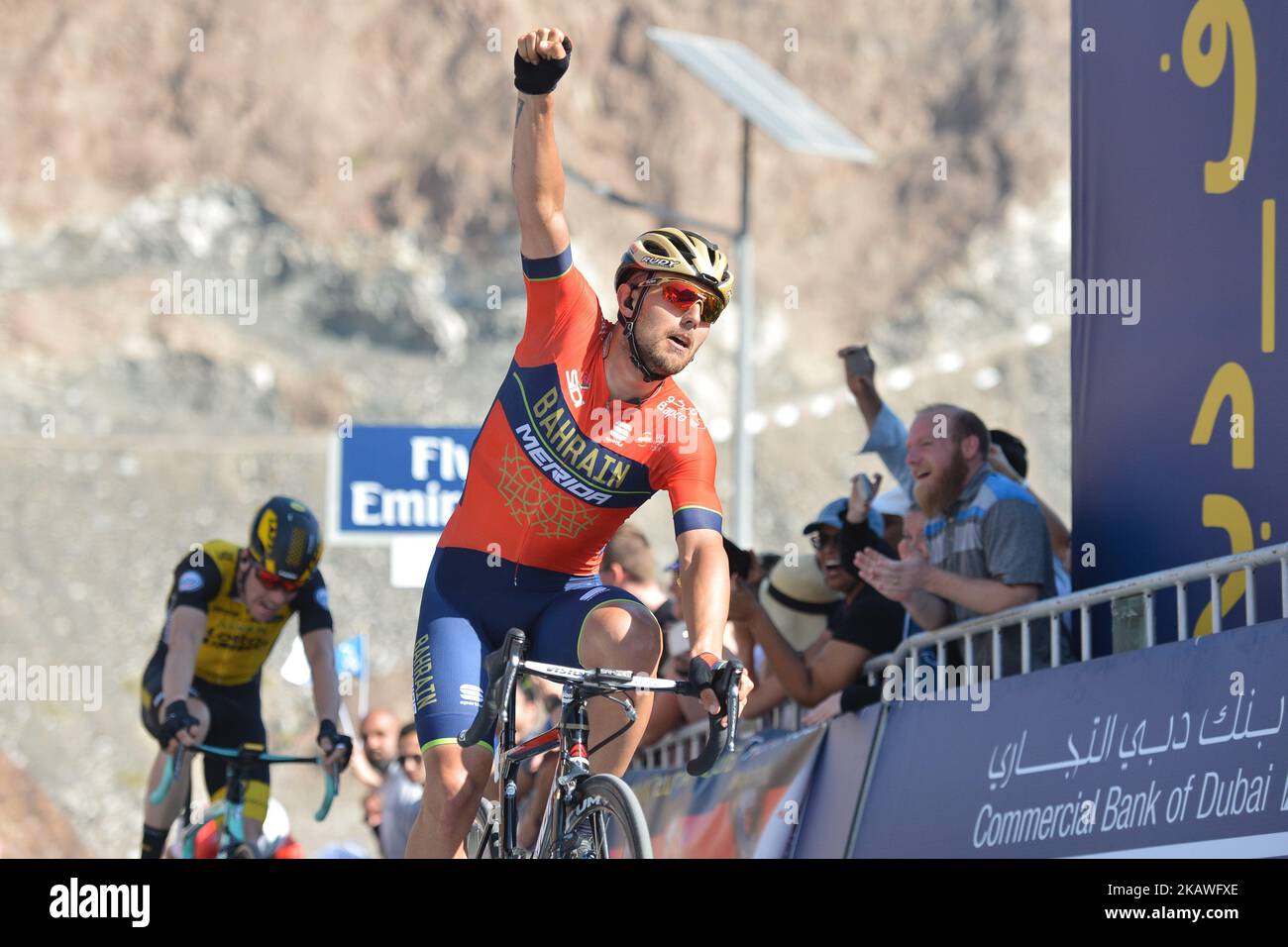 Sonny Colbrelli (Foto di Artur Widak/NurPhoto) Foto Stock